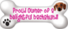 Dachshund Bone Magnet thumbnail