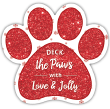 Paw (red glitter) thumbnail