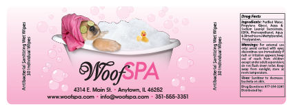 Spa Dog in Tub thumbnail