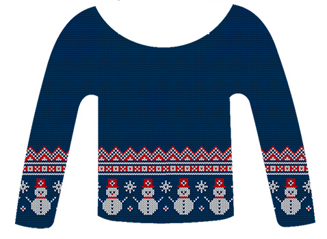 Snowmen (Navy) thumbnail