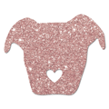 Pit Bull Head (rose gold) thumbnail