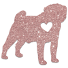 Pug (rose gold) thumbnail