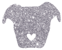 Pit Bull Head (silver) thumbnail
