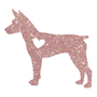 Rat Terrier (rose gold glitter) thumbnail