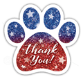 PAW (red white blue glitter) thumbnail