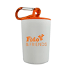 White with Orange Lid thumbnail