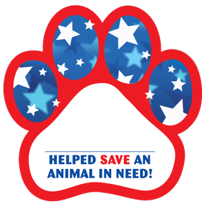 PAW - red, white & blue thumbnail