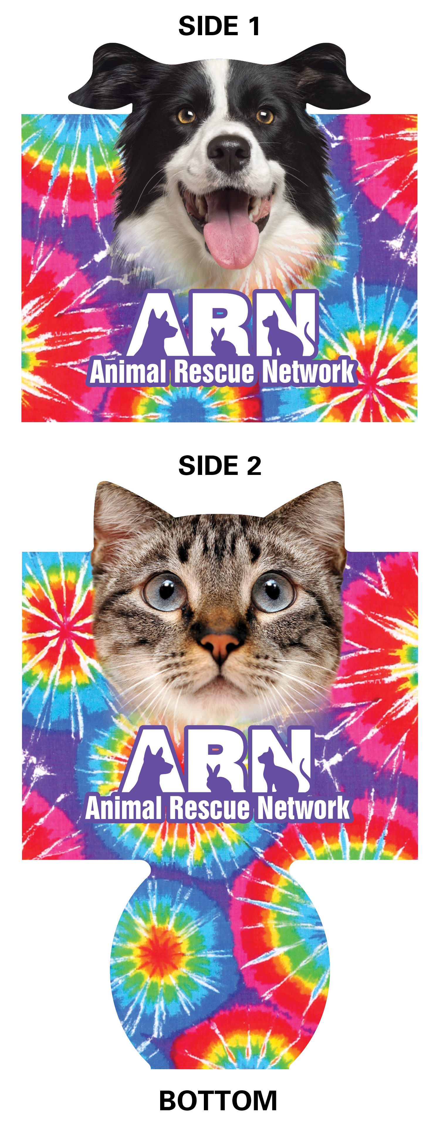 DOG & CAT (REAL) - Tie Dye thumbnail