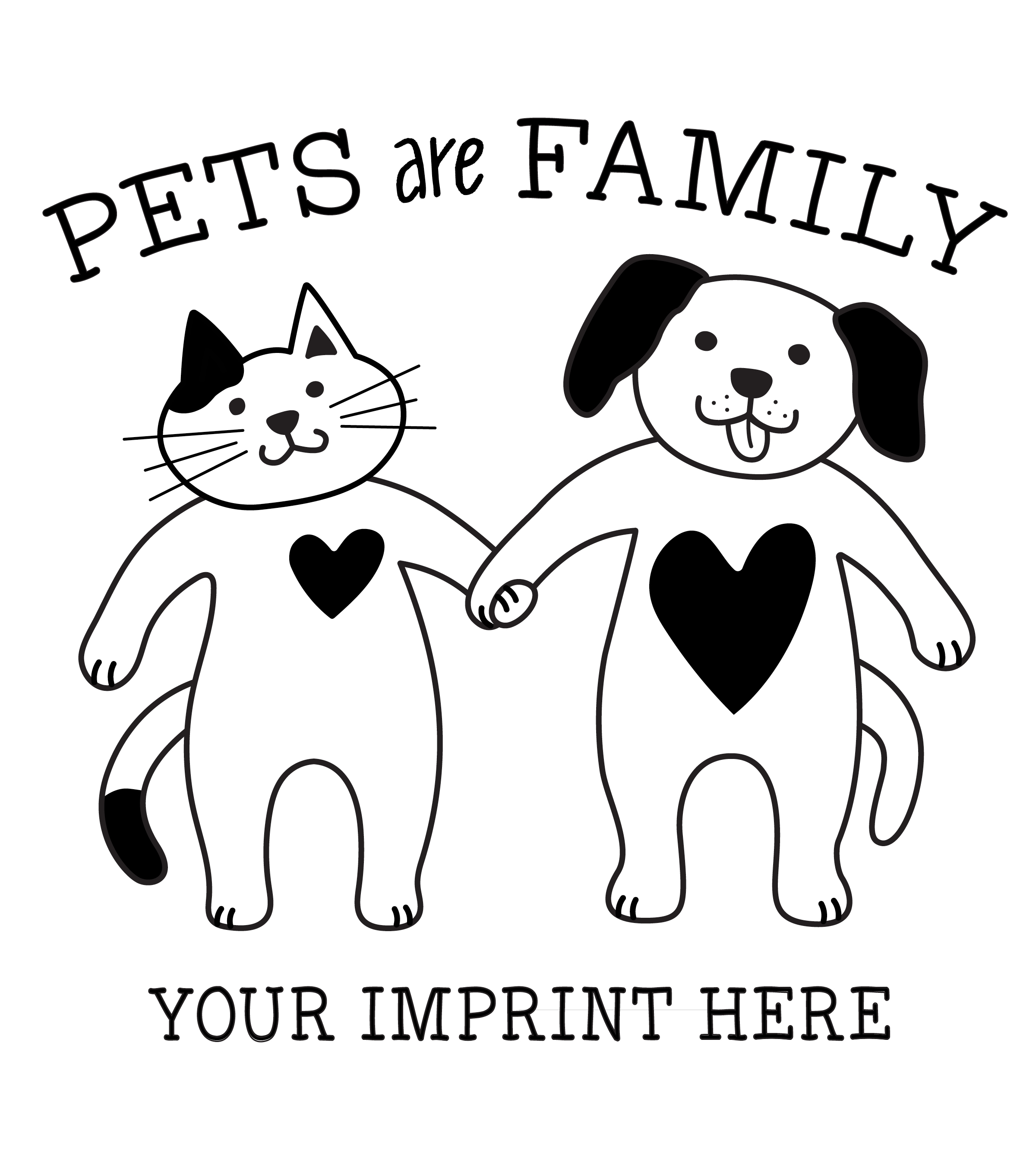 Dog and Cat Holding Hands thumbnail