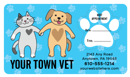 Dog and Cat Holding Hands thumbnail