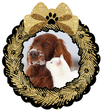 Wreath - Black and Gold Glitter thumbnail