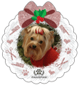 Wreath - White & Rose Gold GROOMER thumbnail