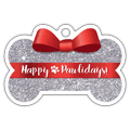 Glitter (silver) (Bone with Bow Tag) thumbnail