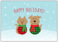 Dog and Cat with Scarves thumbnail