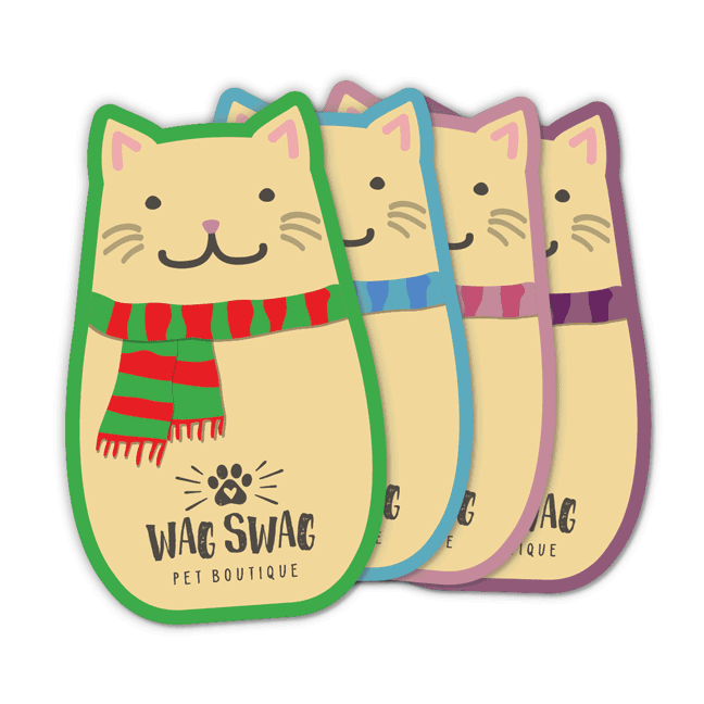 Round Cat with Scarf thumbnail