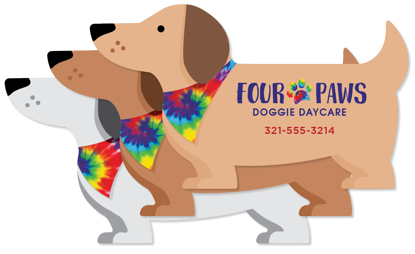 Dog with Bandana (TIE DYE) thumbnail