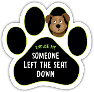 Excuse Me - someone left the seat down thumbnail