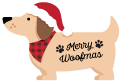 Dog with Santa Hat thumbnail