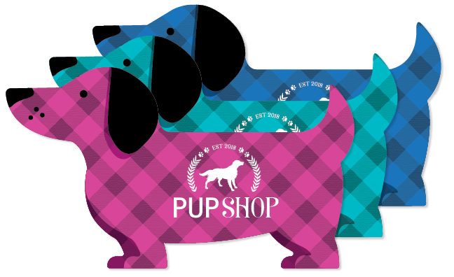 Buffalo Plaid - Dog Shape thumbnail