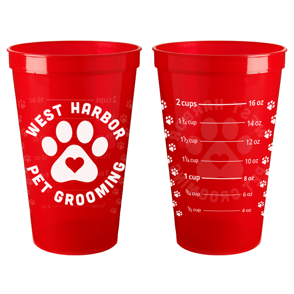 Transparent Red - 22oz thumbnail