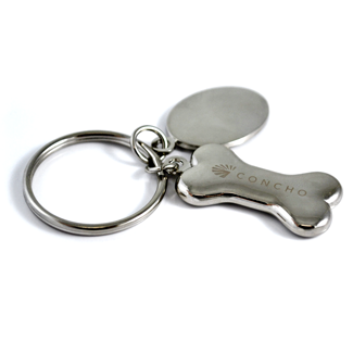 Chrome Bone Key Tag 2 thumbnail