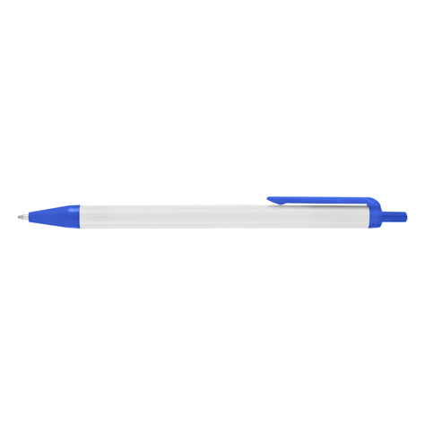 White with Blue Trim thumbnail