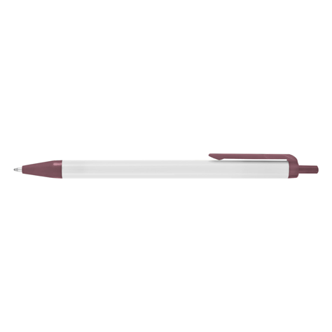 White with Burgundy Trim thumbnail