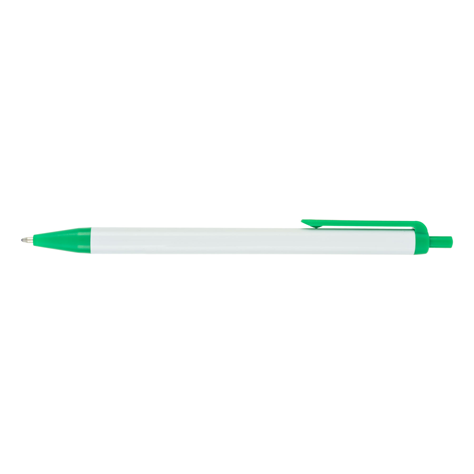 White with Green Trim thumbnail