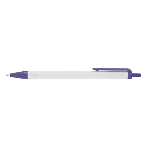 White with Purple Trim thumbnail