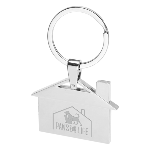 Metal House Keychain thumbnail