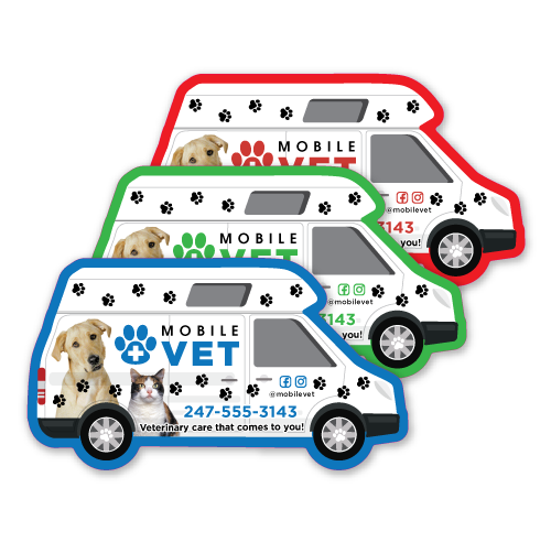 Van with High Top - Vet (white) thumbnail