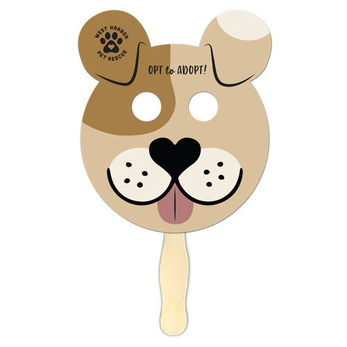 Dog with Eye Holes - Brown thumbnail