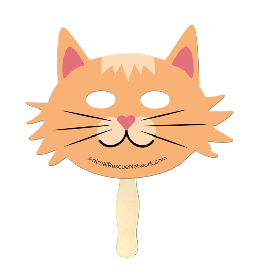 Cat with Eye Holes - Orange thumbnail