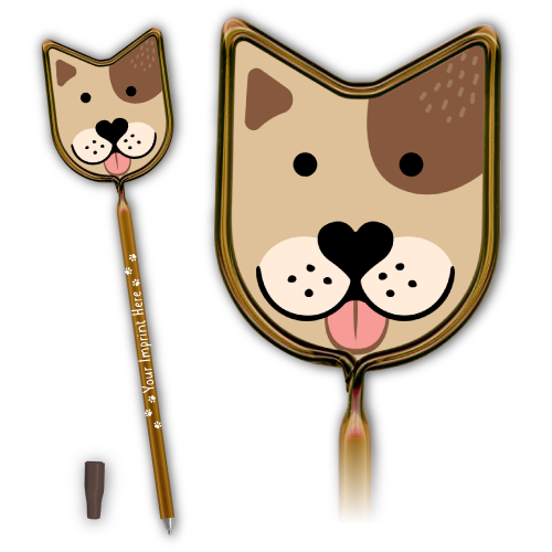 DOG - Brown with Tongue thumbnail