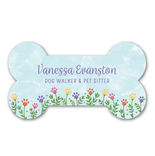 Paw Flowers - Blue Clouds thumbnail