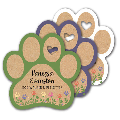 Paw Flowers - Kraft Paper thumbnail