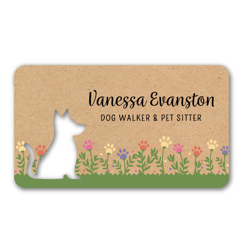 Paw Flowers - Kraft Paper (DOG) thumbnail