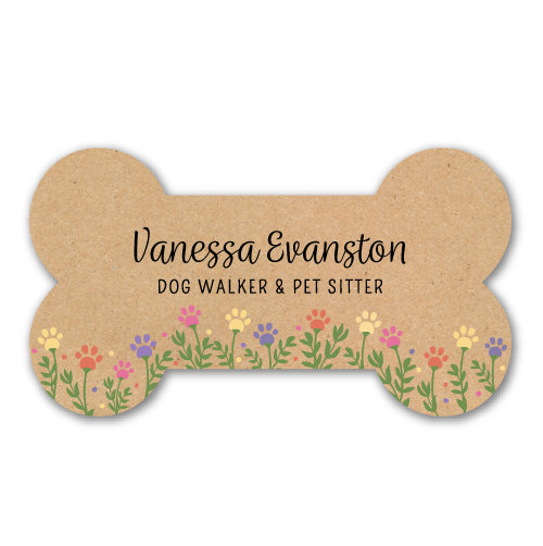 Paw Flowers - Kraft Paper thumbnail