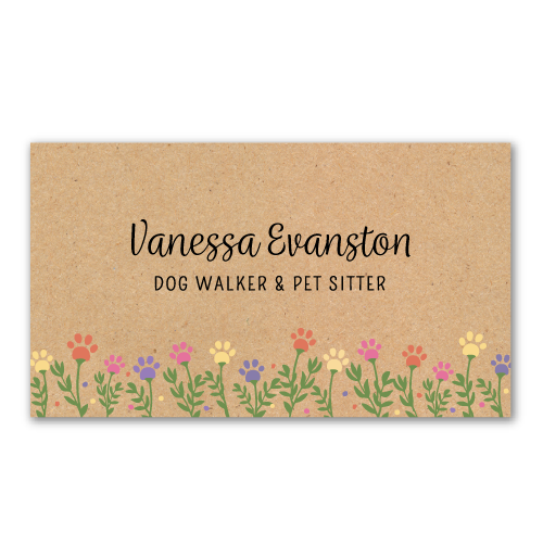 Paw Flowers (Kraft Paper) thumbnail