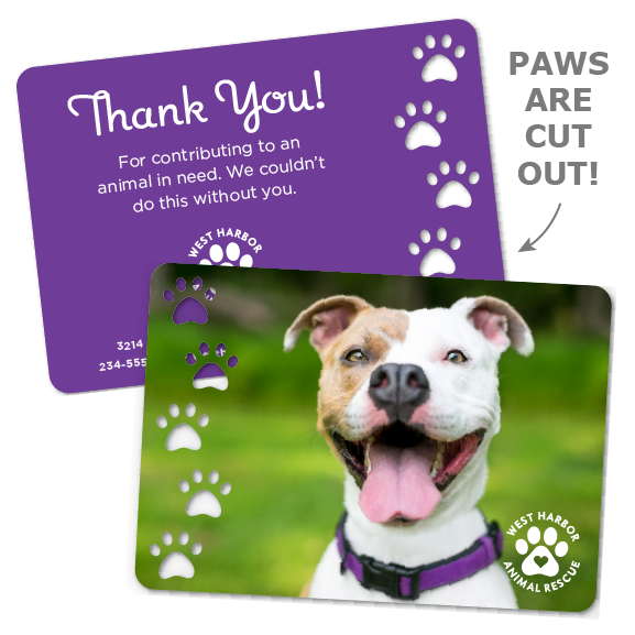 Staggered Paws Cut-Out thumbnail