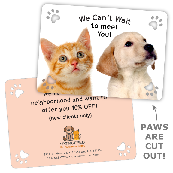 Paws in Corners Cut-Out thumbnail