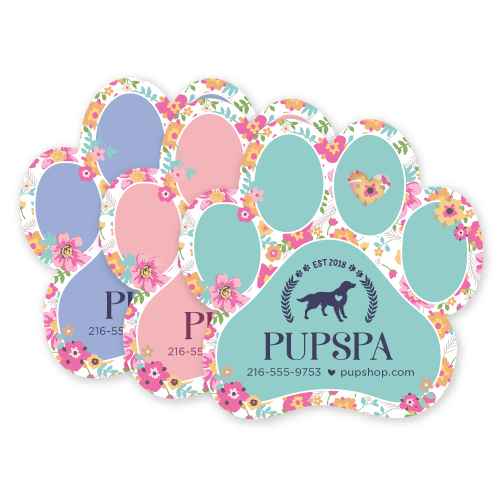 Floral Border (colored paws) thumbnail