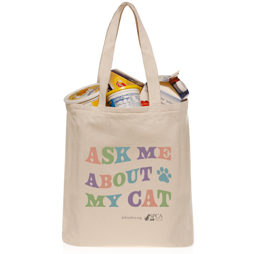 10oz cotton canvas tote thumbnail