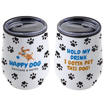 Full Color Max Wrap Print Wine Tumbler thumbnail