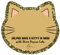 Cat - Glitter Border thumbnail
