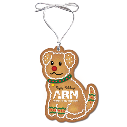 Acrylic Ginger DOG ornament thumbnail