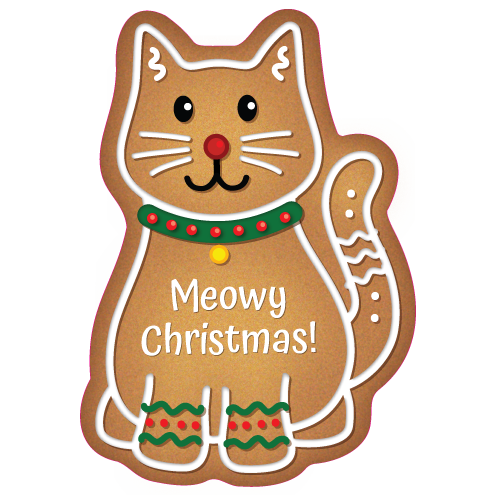 Gingercat Holiday Card thumbnail