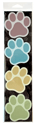 Mini Paw 4 Pack - pink, green, yellow, blue 2-tone thumbnail
