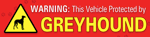 Warning: This Vehicle Protected by GREYHOUND thumbnail