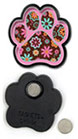 Flower Paw (pink, orange, aqua) thumbnail